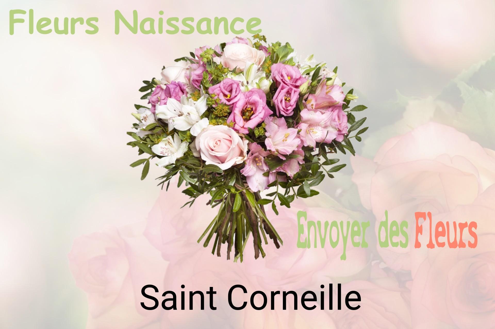 Bouquet de fleurs de naissance livré à Saint-Corneille